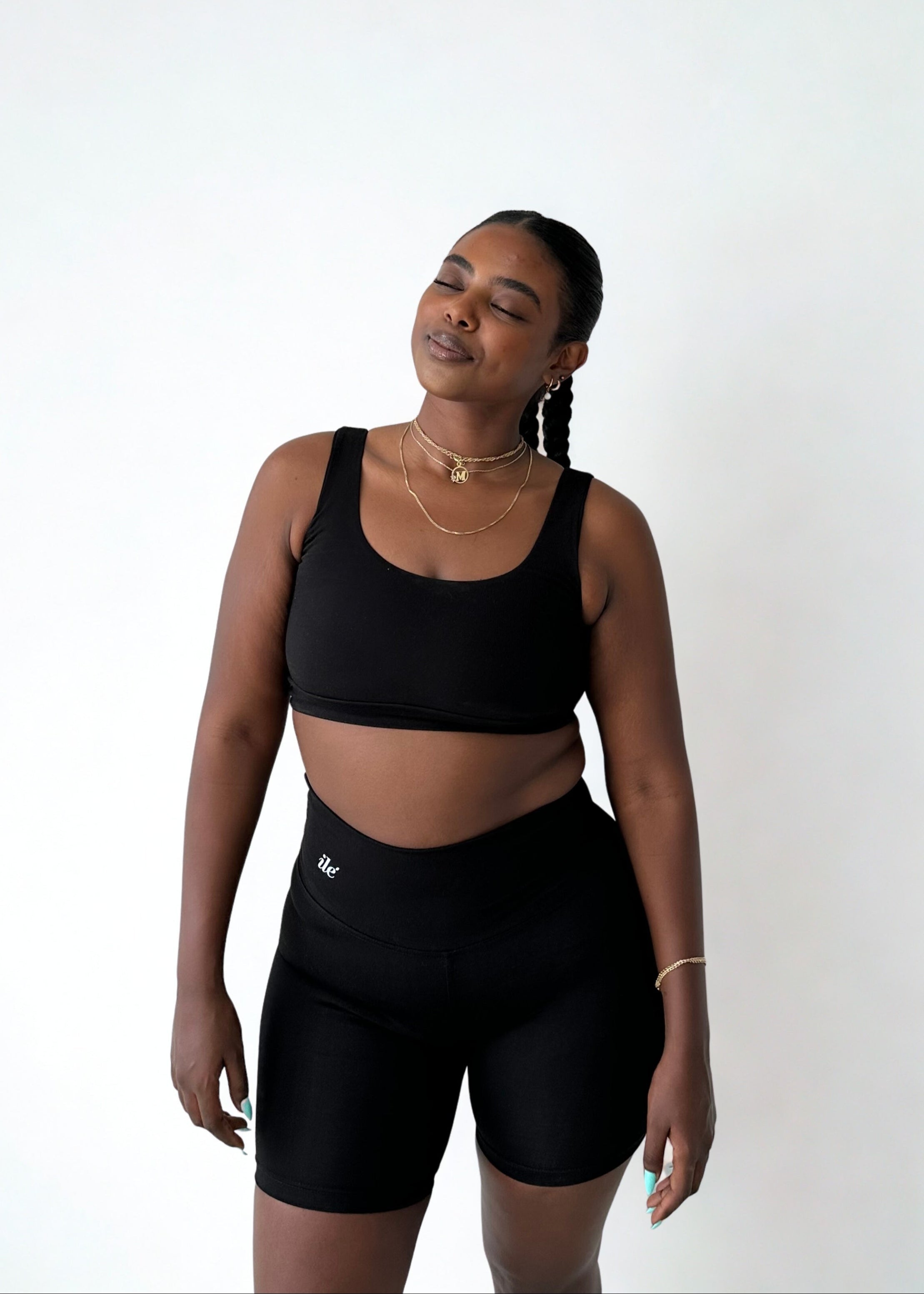 ile 0.1 Classic Biker Shorts