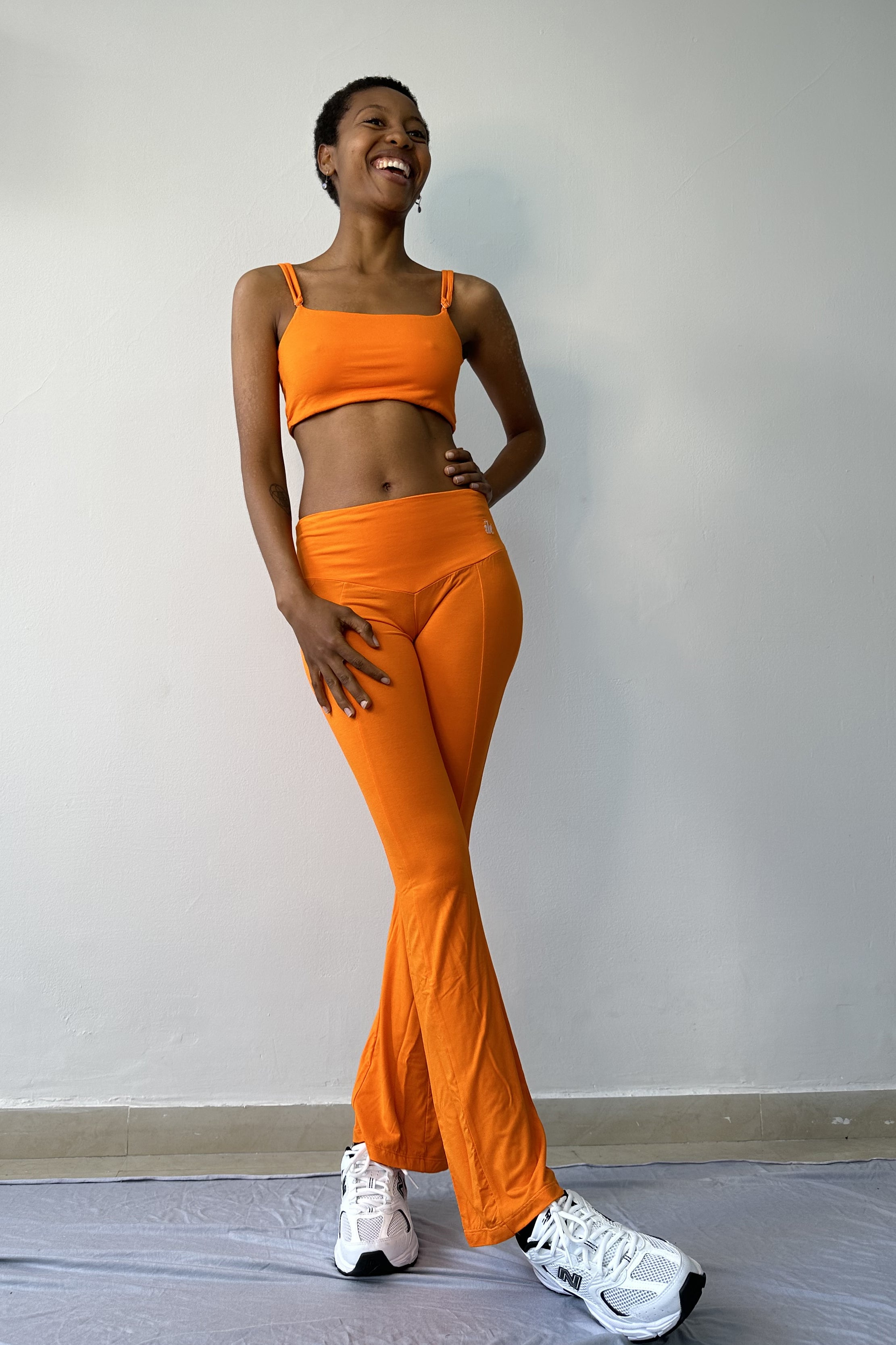 Jasmine's Flare Pants - Orange